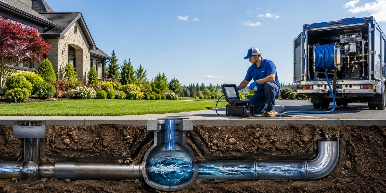 Drainage restoration information for Piedmont, WV